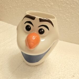 Disney Frozen Olaf The Snowman hot Chocolate/ coffee cup adorable New